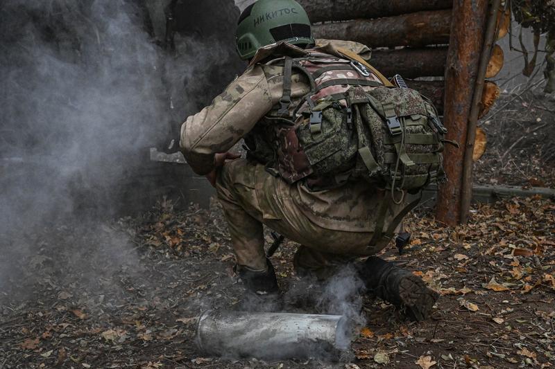 Soldat rus pe front în regiunea ucraineană Lugansk, Foto: Stanislav Krasilnikov / Sputnik / Profimedia