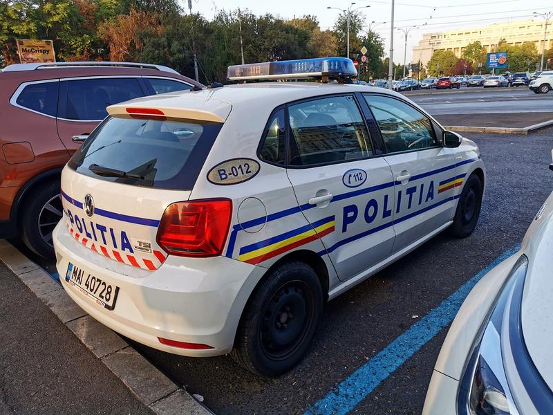 Masina de politie, Foto: Adrian Ilincescu/ HotNews.ro