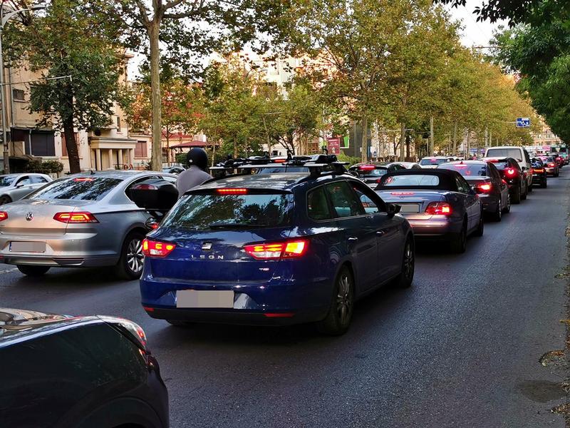 Bucuresti - Aglomeratie in trafic, Foto: Adrian Ilincescu/ HotNews.ro