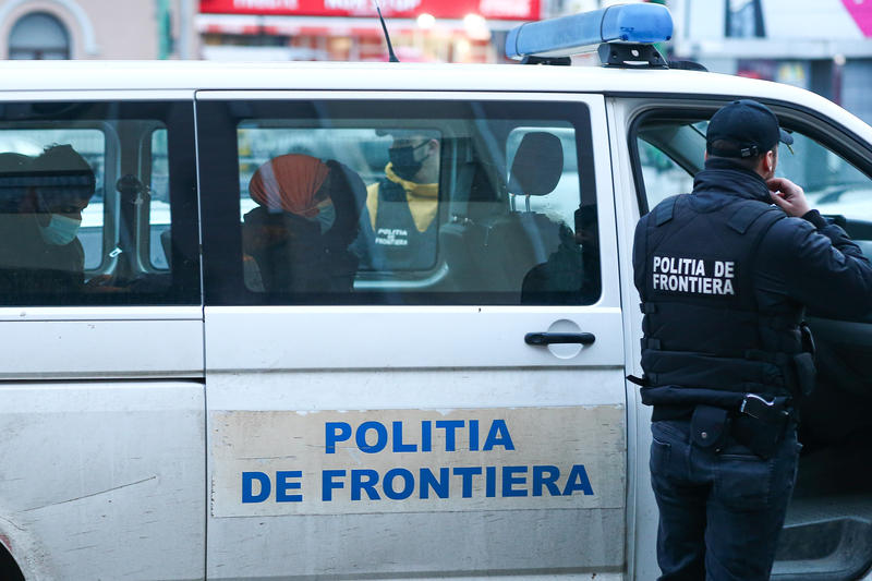 Polițist de frontieră, Foto: Inquam Photos / Virgil Simonescu