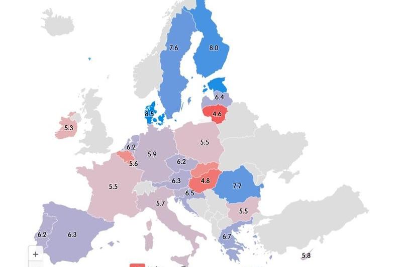 Harta suveranitatii energetice, Foto: ECFR