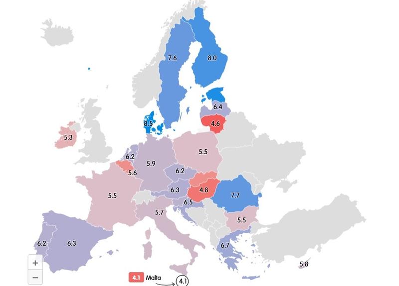 Harta suveranitatii energetice, Foto: ECFR