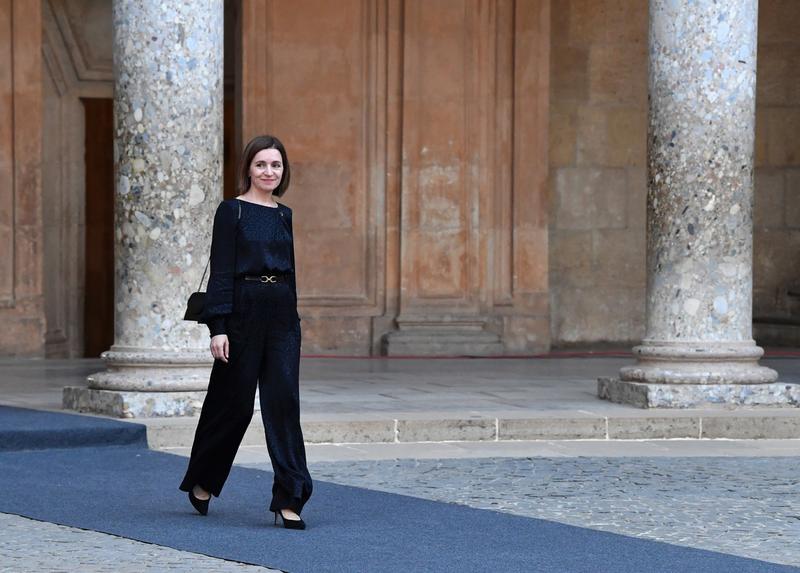 Maia Sandu la summitul UE, Foto: Lian Yi / Xinhua News / Profimedia