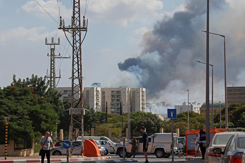 Atac Hamas asupra teritoriului israelian, Foto: Ahmad Gharabli / AFP / Profimedia Images