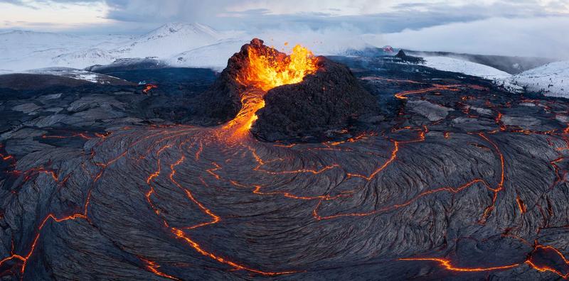 Eruptie vulcanica in Islanda in 2021, Foto: Erez Marom-Cover Images / INSTAR Images / Profimedia