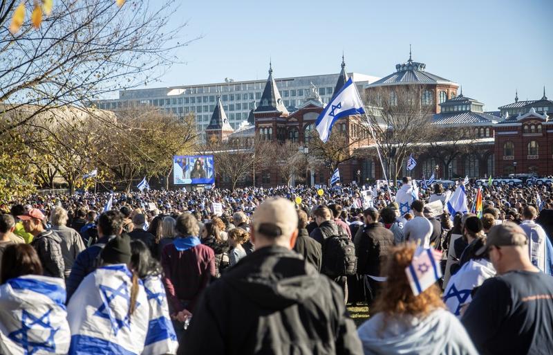 Miting pro-Israel de amploare in SUA, Foto: Steven Ramaherison / Zuma Press / Profimedia