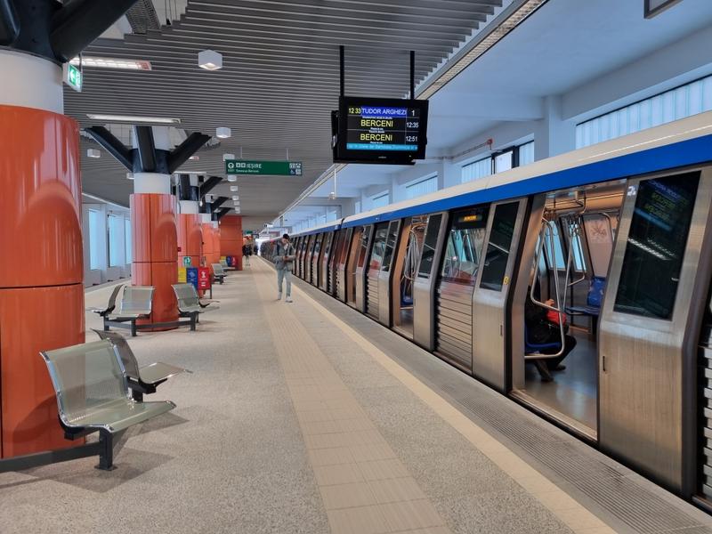 Inaugurare stația de metrou Tudor Arghezi , Foto: Hotnews / Catiușa Ivanov