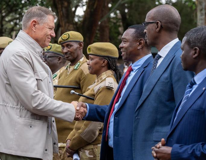 Klaus Iohannis in safari, Foto: Administratia Prezidentiala