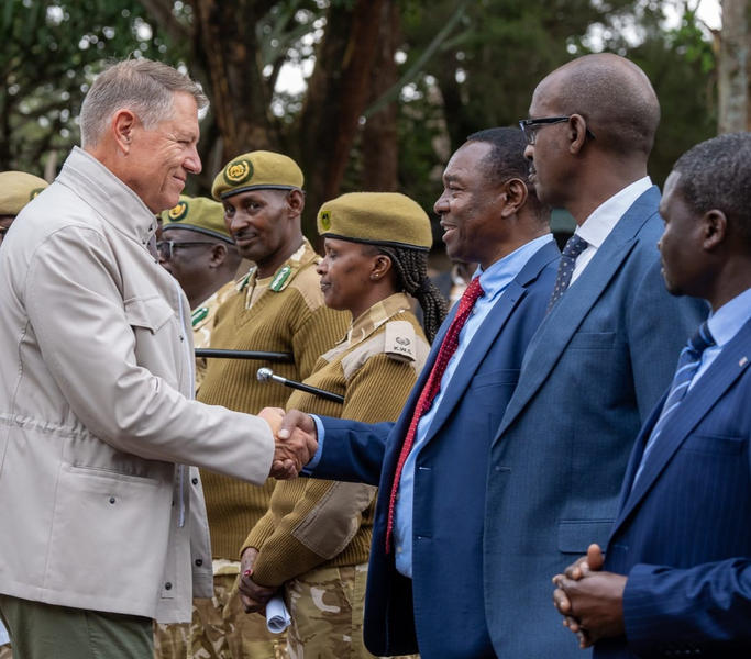 Klaus Iohannis in safari, Foto: Administratia Prezidentiala