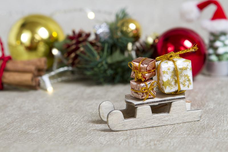 Sanie de jucarie, Foto: Evgeniya Trushkova / Dreamstime.com