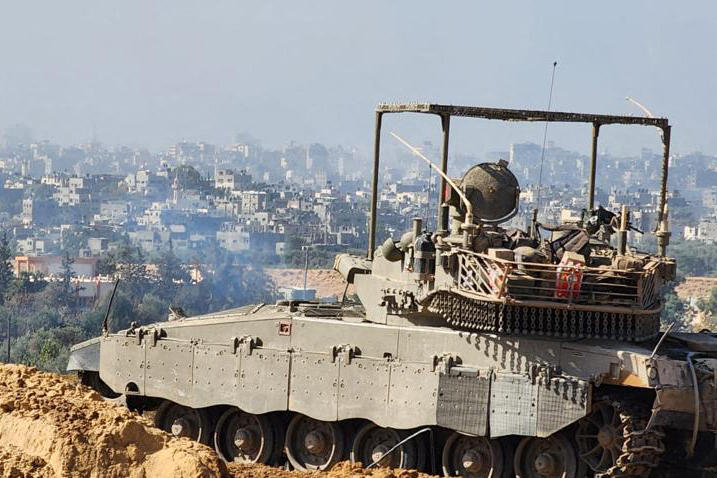 Operațiune militară israeliană în zona spitalului Al-Shifa din Gaza, Foto: AFP / AFP / Profimedia