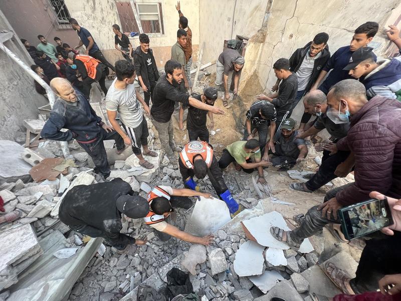 Urmările atacului israelian in Jabalia, Gaza, Foto: AA/ABACA / Abaca Press / Profimedia