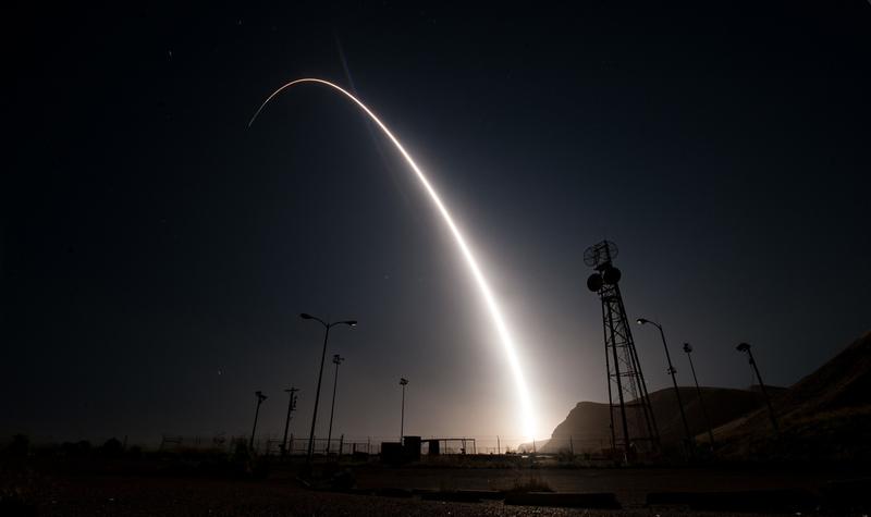 Lansare a unei rachete ICBM „Minuteman”, Foto: Senior Airman Ian Dudley / AFP / Profimedia Images