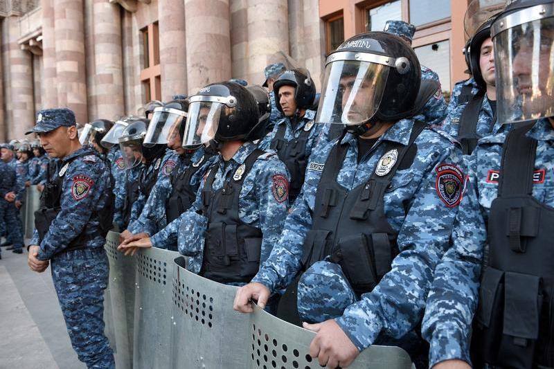 Politisti armeni, Foto: Karen MINASYAN / AFP / Profimedia