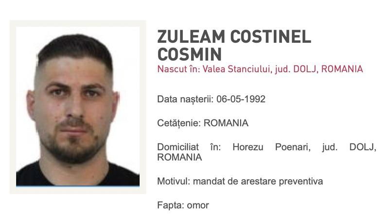 Suspect in cazul uciderii omului de afaceri din Sibiu, Foto: Politia Romana