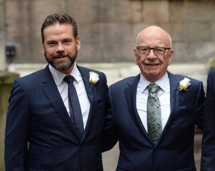 Lachlan Murdoch si Rupert Murdoch, Foto: Doug Peters / Alamy / Alamy / Profimedia