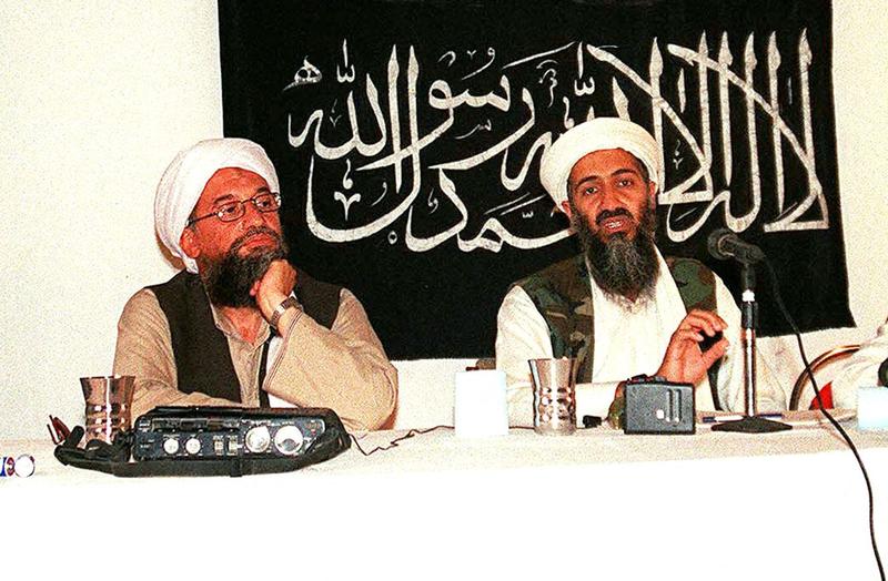 Osama bin Laden și Ayman al-Zawahiri, 1998, Foto: Balkis Press / Abaca Press / Profimedia Images