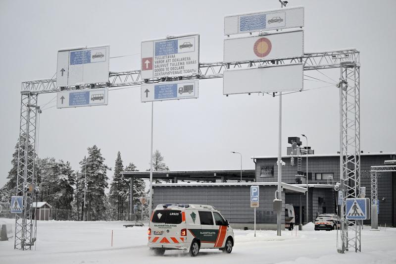 Punctul de trecere al frontierei de la Raja-Jooseppi, Foto: Emmi Korhonen / Lehtikuva / Profimedia Images