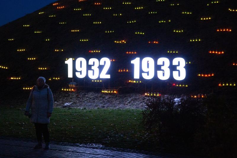 Ucraina a comemorat victimele Holodomorului din 1932-1933, Foto: Oleg Pereverzev/NurPhoto / Shutterstock Editorial / Profimedia