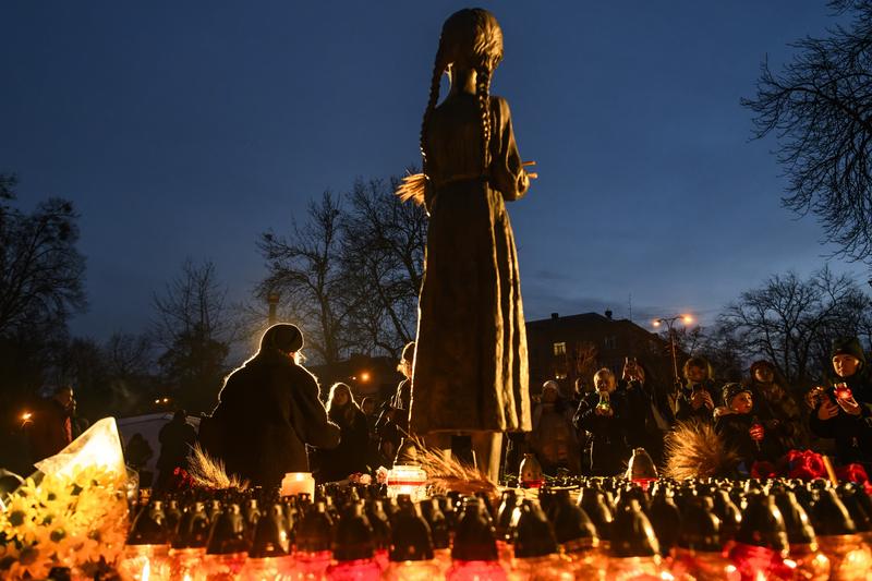 comemorarea victimelor Holodomorului , Foto: Maxym Marusenko / Zuma Press / Profimedia