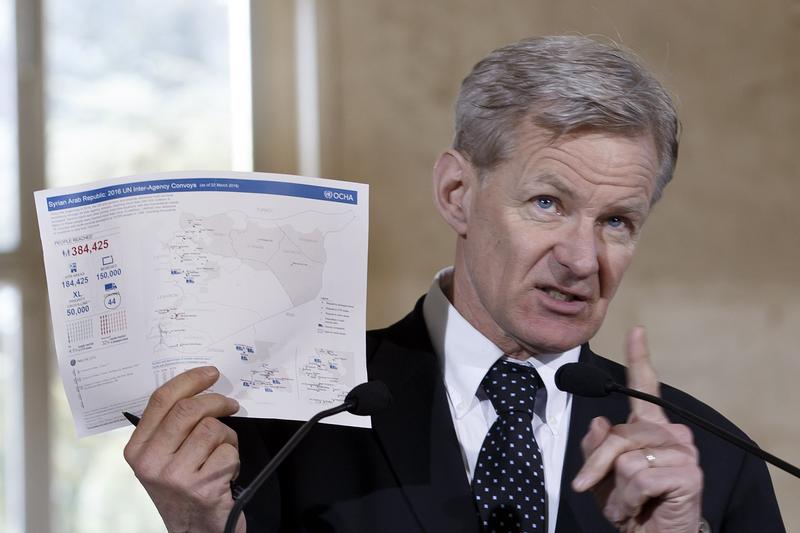 Jan Egeland, Foto: Salvatore Di Nolfi / AP - The Associated Press / Profimedia