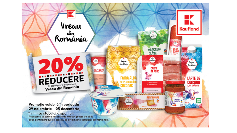 De 1 decembrie, mânăncă românește și susține producătorii locali, Foto: Kaufland