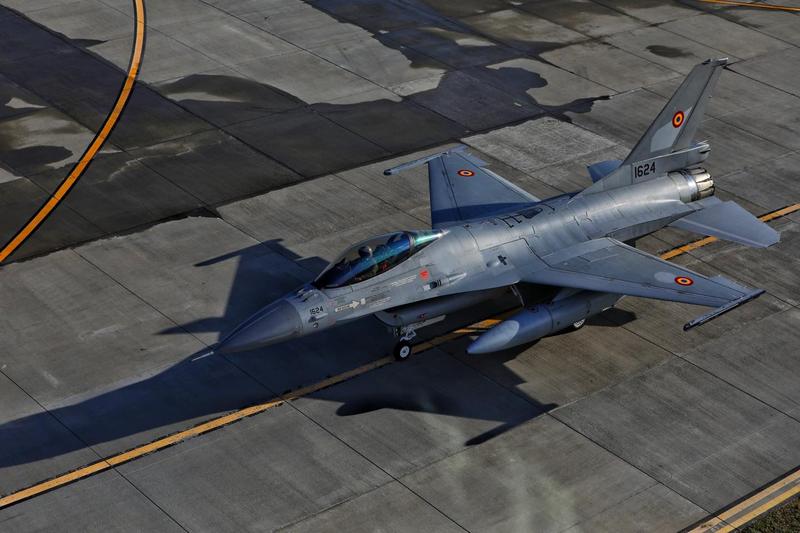 Avion F-16 al Fortelor Aeriene Romane, Foto: Fortele Aeriene Romane - Bogdan Pantilimon