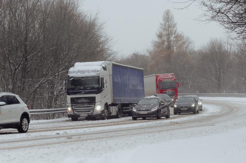 camionagii in Slovacia, Foto: Robert Nemeti / AFP / Profimedia