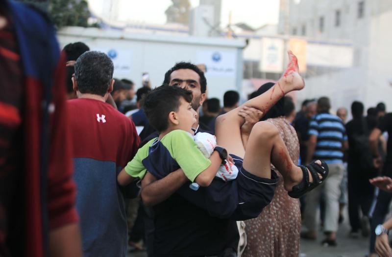 Răniți într-un atac din Gaza, Foto: APAImages / Shutterstock Editorial / Profimedia