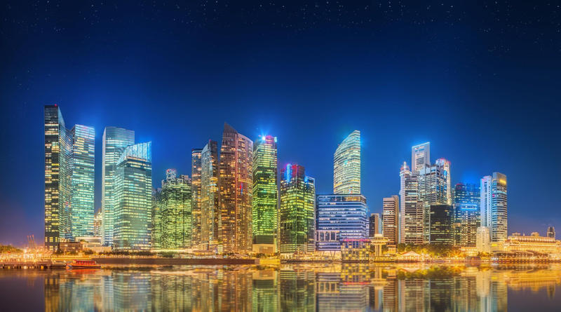 Singapore noaptea, Foto: Hanna Slavinska / Alamy / Profimedia Images