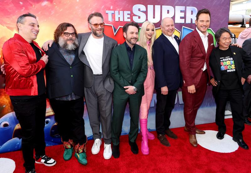 O parte a distributiei filmului „The Super Mario Bros. Movie”, Foto: Amy Sussman / Getty Images / Profimedia