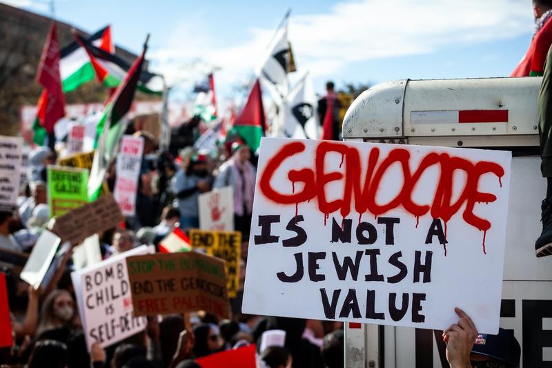 Proteste pro-Palestina la New Yok, Foto: Allison Bailey/NurPhoto / Shutterstock Editorial / Profimedia