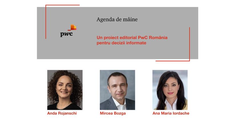Anda Rojanschi, Mircea Bozga, Ana Maria Iordache, Foto: PwC România