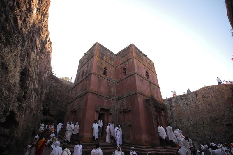 Biserica din Lalibela, Foto: STRINGER / AFP / Profimedia