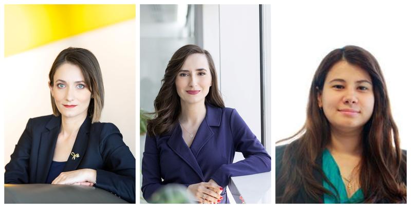 Andra Caşu, Crina Onuţ, Raluca Vasile, Foto: EY România