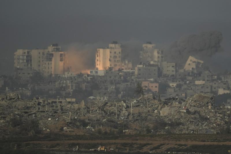 Explozii în Gaza, Foto: Leo Correa / AP / Profimedia