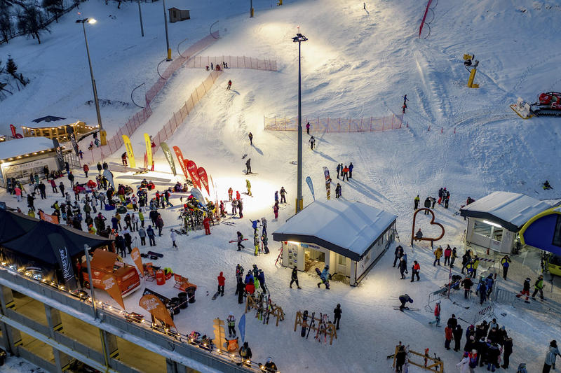 Pârtie de schi din Borșa, Maramureș, Foto: Inquam Photos / Casian Mitu