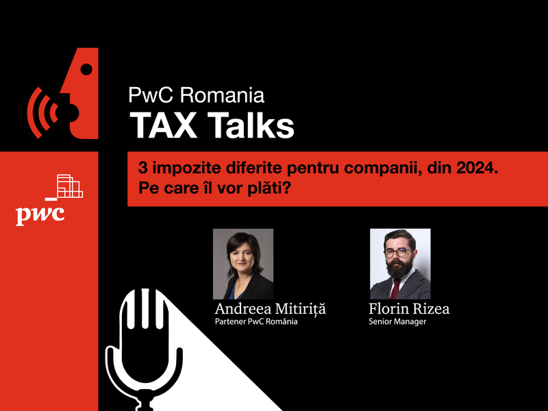 Andreea Mitiriță, Florin Rizea, Foto: PwC România