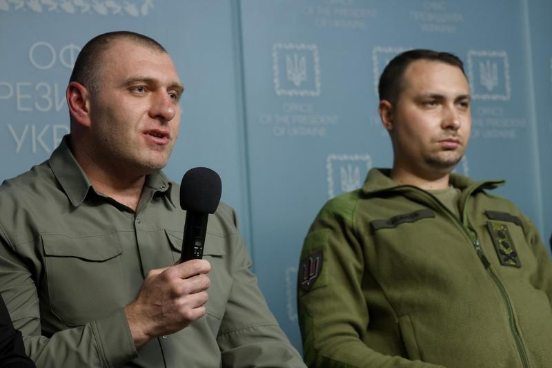 Vasil Maliuk, seful SBU, alaturi de generalul Kirilo Budanov, seful GUR, Foto: Pavlo Bahmut / Ukrinform / Profimedia Images