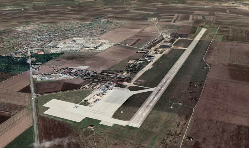 Aeroportul si Baza Aeriana de la Mihail Kogalniceanu, Foto: Google Earth
