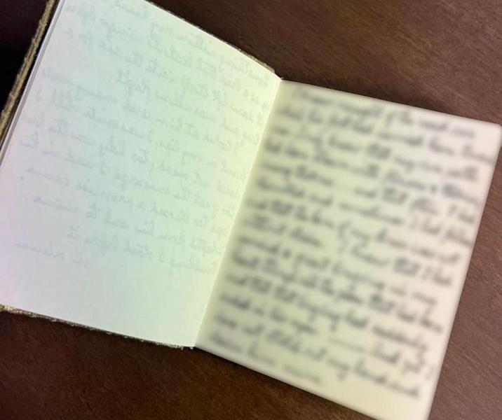 Jurnalul intim cu scoarte verzi al Reginei Maria, Foto: Ministerul Culturii