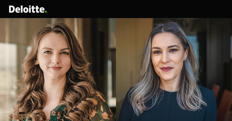 Maria Butcu, Ana-Maria Hoborici, Foto: Deloitte Romania