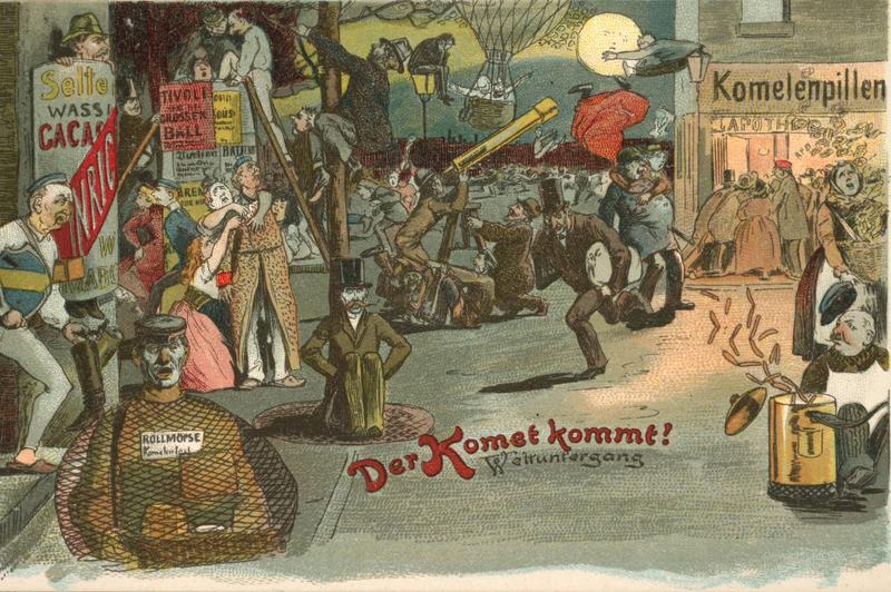 Vine cometa! Ilustratie din 1910, Foto: akg-images / akg-images / Profimedia