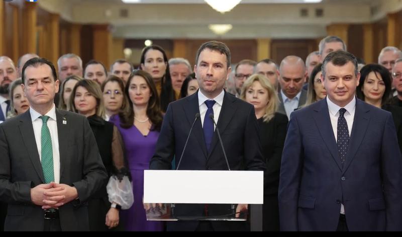 Ludovic Orban, Cătălin Drulă și Eugen Tomac, Foto: Captura video