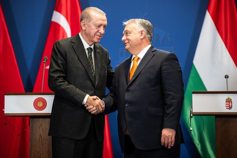 Recep Tayyip Erdogan si Viktor Orban, Foto: Marton Monus / DPA / Profimedia