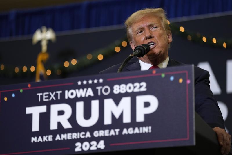 Donald Trump in campanie electorala, Foto: Charlie Neibergall / Associated Press / Profimedia Images