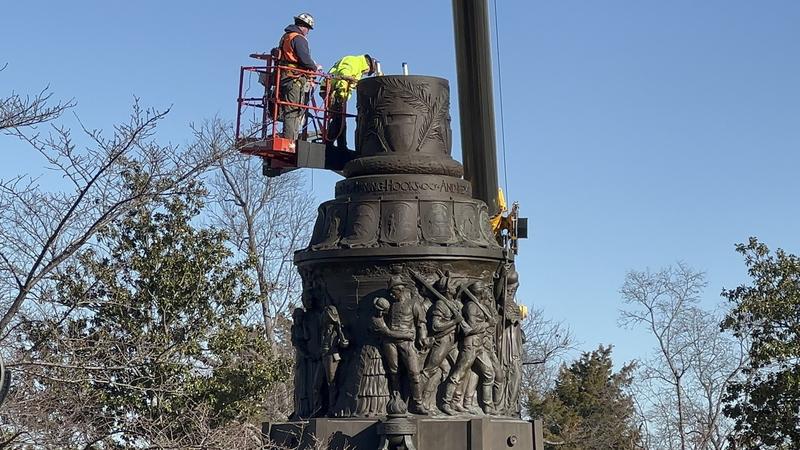 Demontarea monumentului confederat din Arlington, Foto: AA/ABACA / Abaca Press / Profimedia