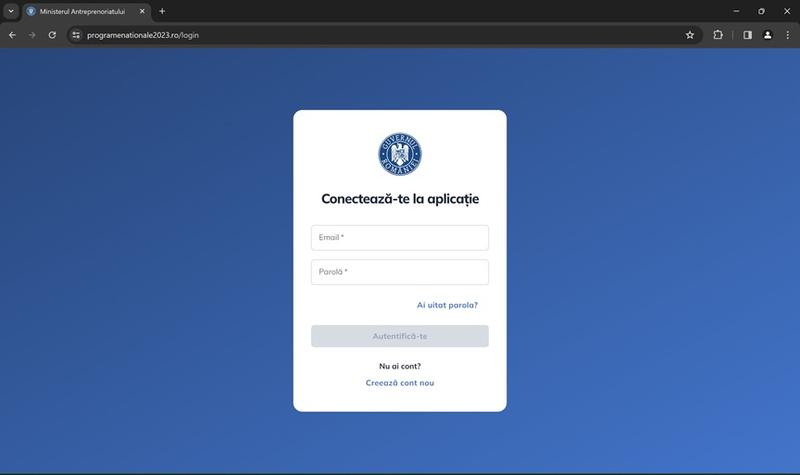 platfirma granturi, Foto: Ministerul Economiei