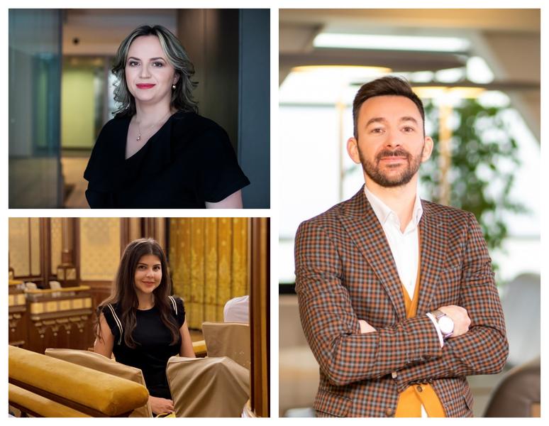 Claudia Sofianu, Dan Răuţ, Ana-Maria Vintilă, Foto: EY Romania