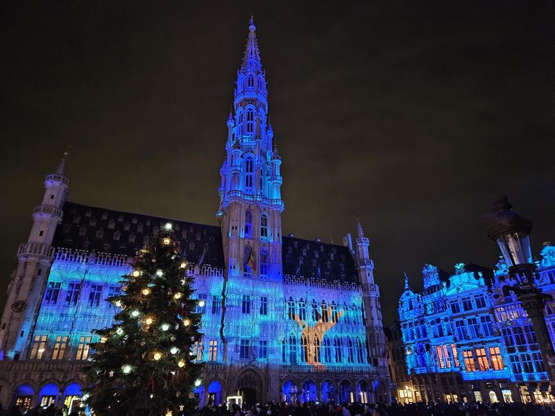 Bruxelles seara, Foto: Hotnews / Florin Barbuta